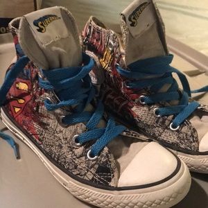 Converse kids sz 13 Superman